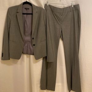 Gray Ann Taylor Pants Suit